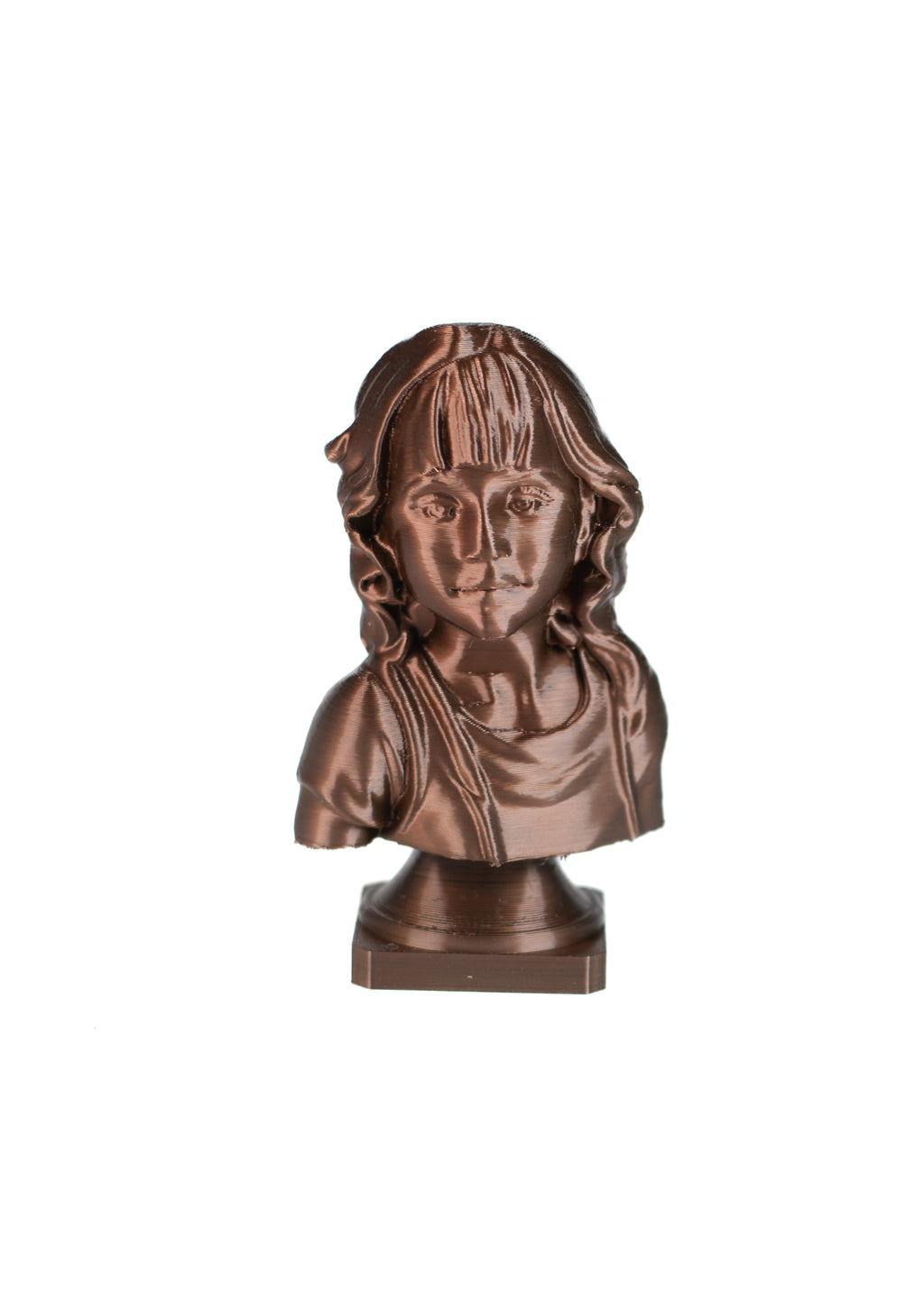7 INCH Custom 3D Printed Bronze Portrait Bust – From Your Photo | Sonoran Forge 3D (Copy)