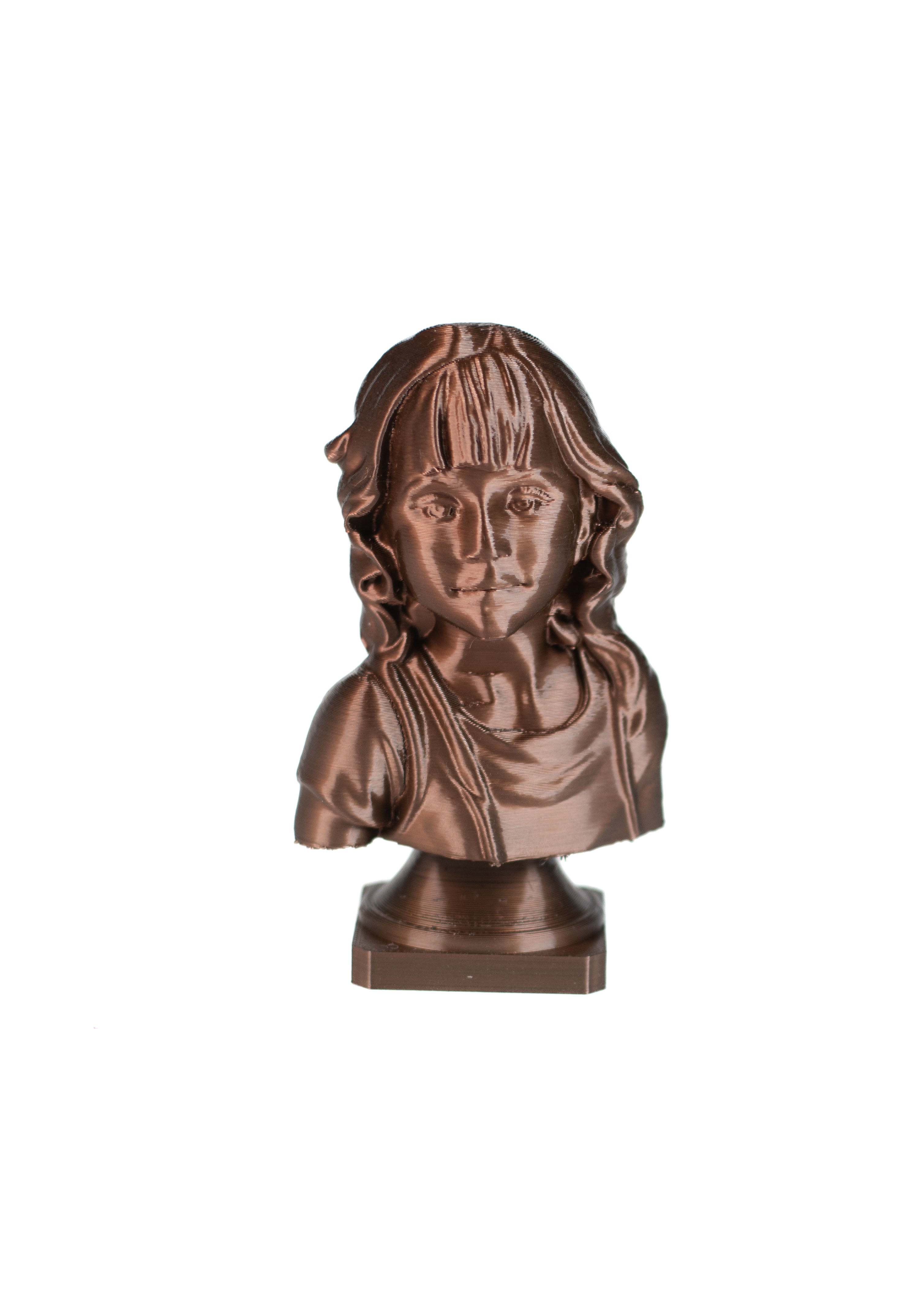 7 INCH Custom 3D Printed Bronze Portrait Bust – From Your Photo | Sonoran Forge 3D (Copy)