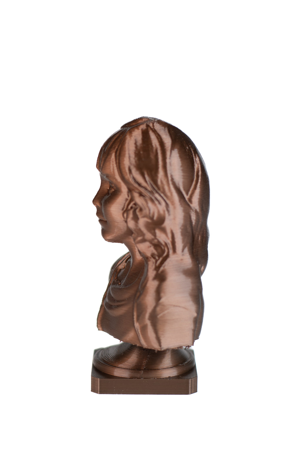 7 INCH Custom 3D Printed Bronze Portrait Bust – From Your Photo | Sonoran Forge 3D (Copy)